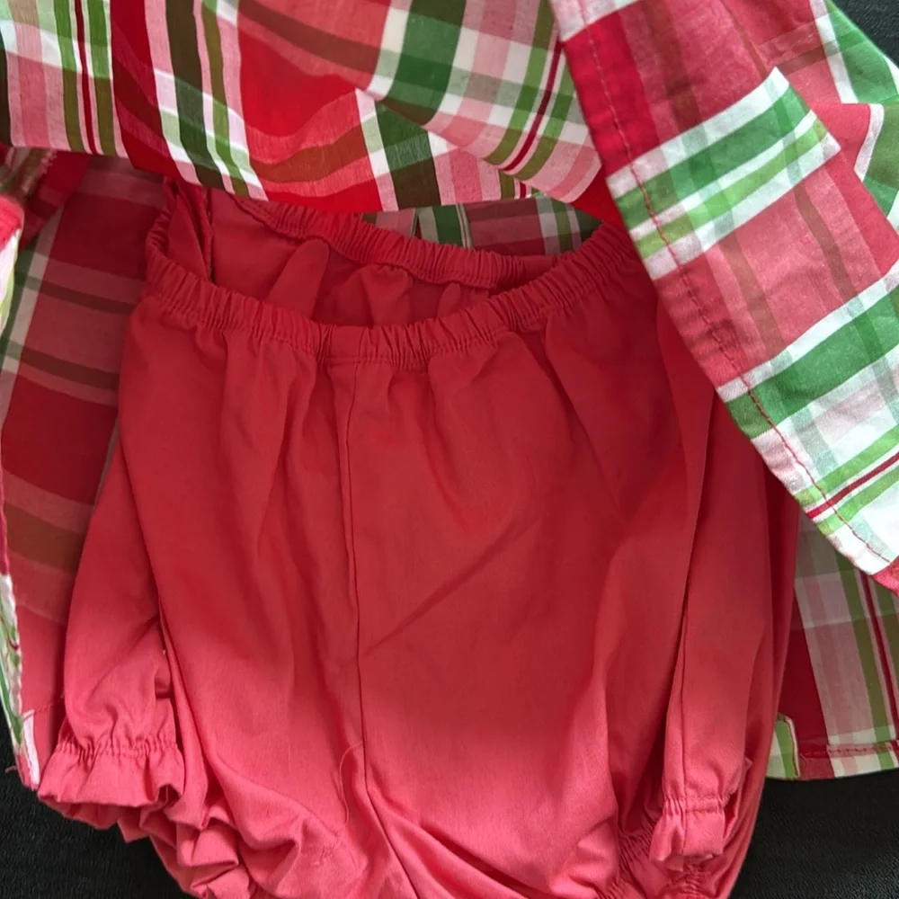 Chic‎ Red and Green Diaper Covers